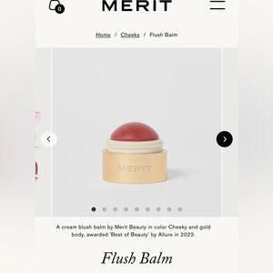 Merit Flush Balm Cheeky